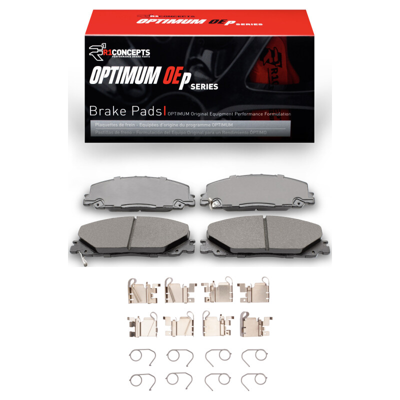 Honda Pilot Brake Pads - Front - R1 Concepts - Optimum OE - `23-`26